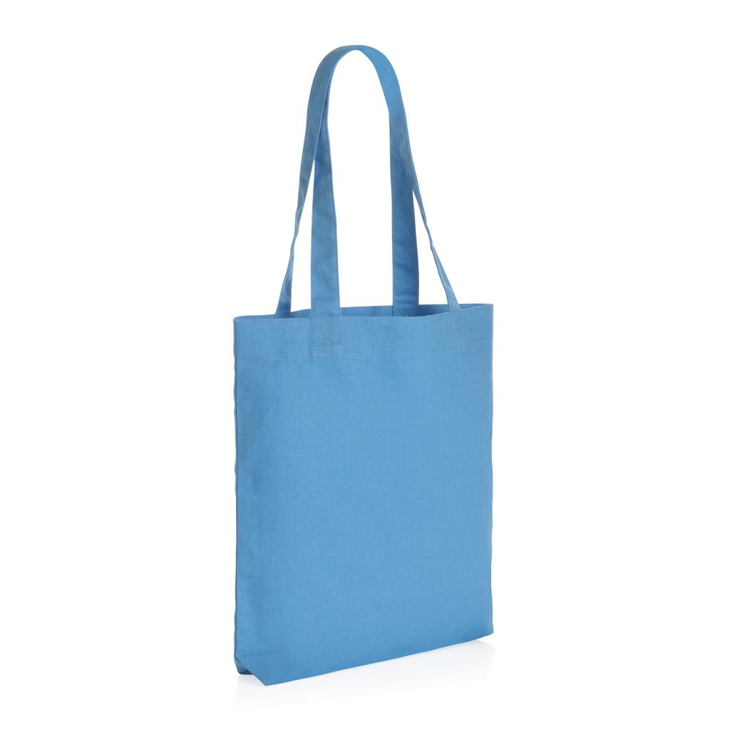 Geantă tote din pânză reciclată de 285 gsm Impact Aware™ tranquil blue