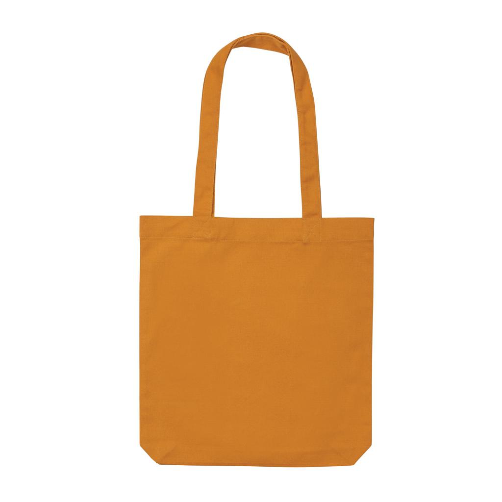 Geantă tote din pânză reciclată de 285 gsm Impact Aware™ sundial orange