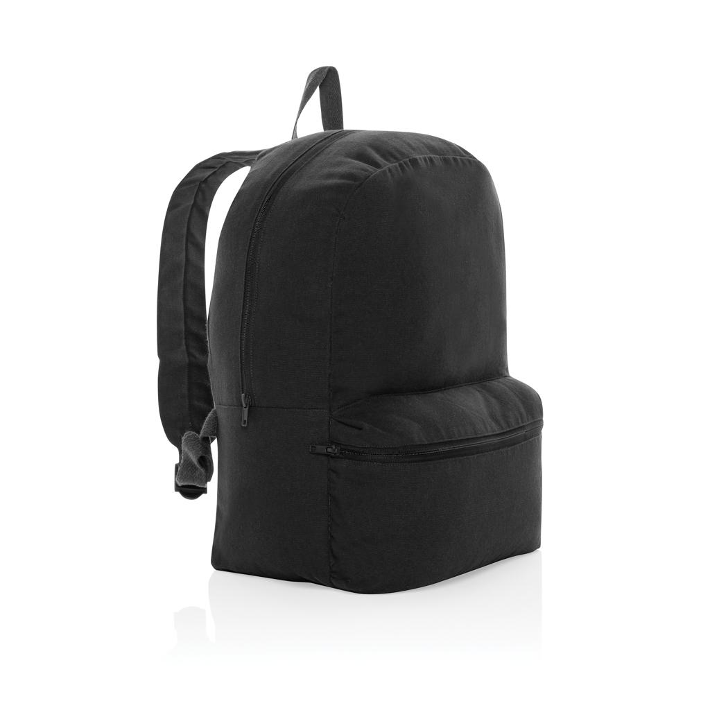 Rucsac din pânză reciclată 285 gsm, necolorată Impact Aware™  black