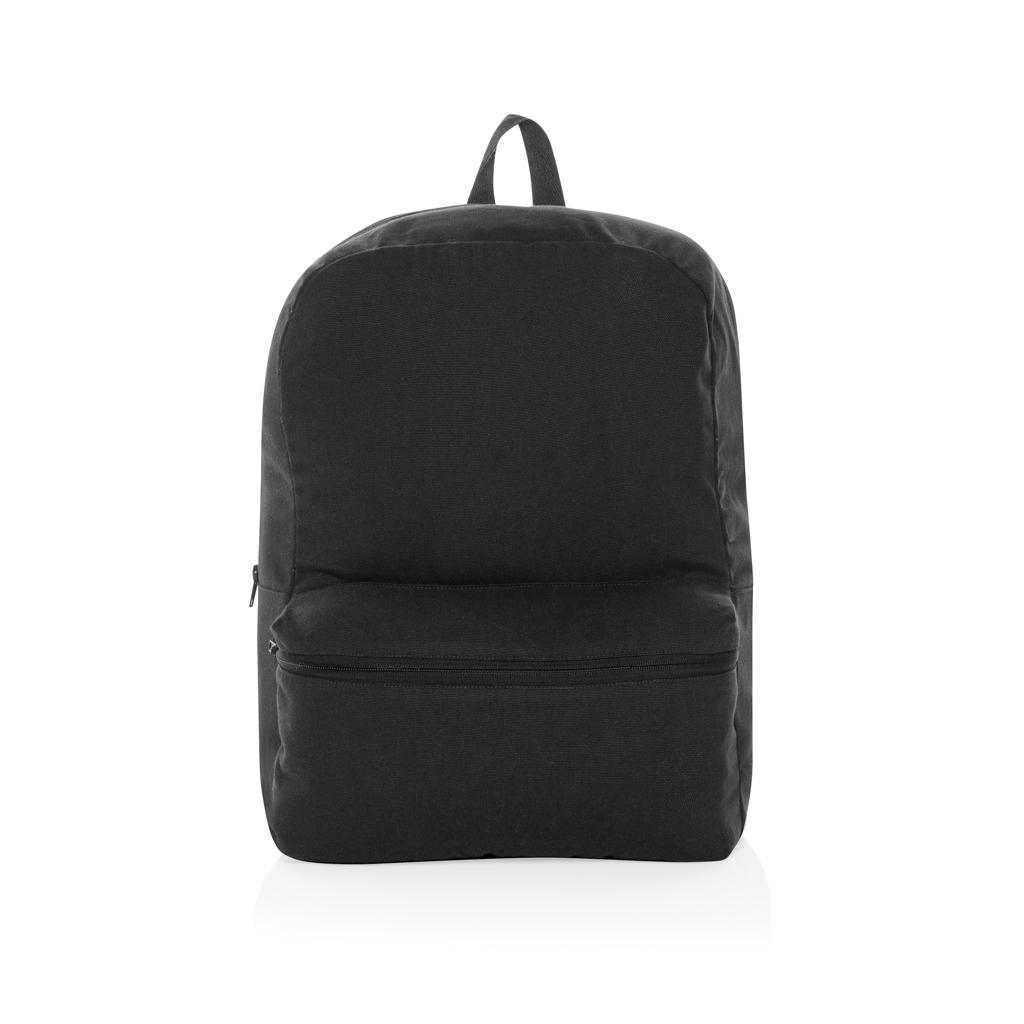Rucsac din pânză reciclată 285 gsm, necolorată Impact Aware™  black