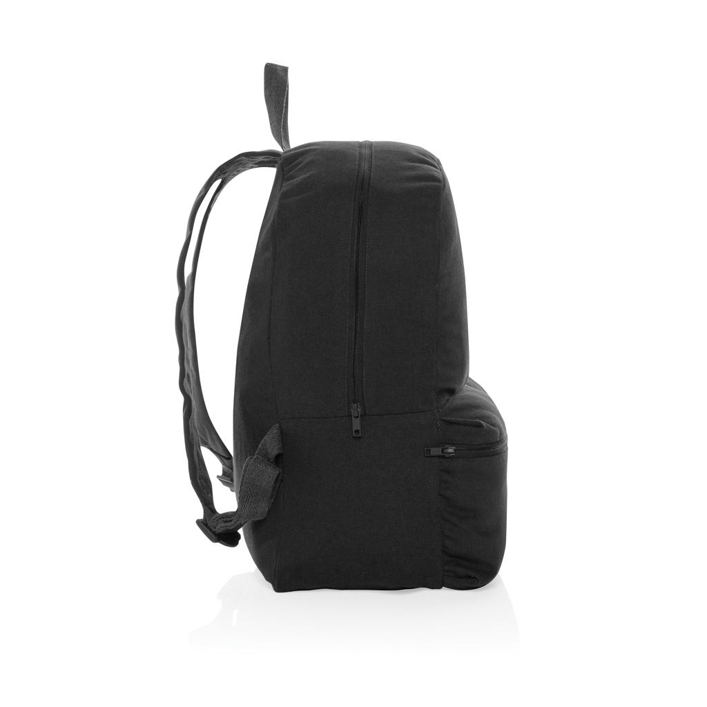 Rucsac din pânză reciclată 285 gsm, necolorată Impact Aware™  black