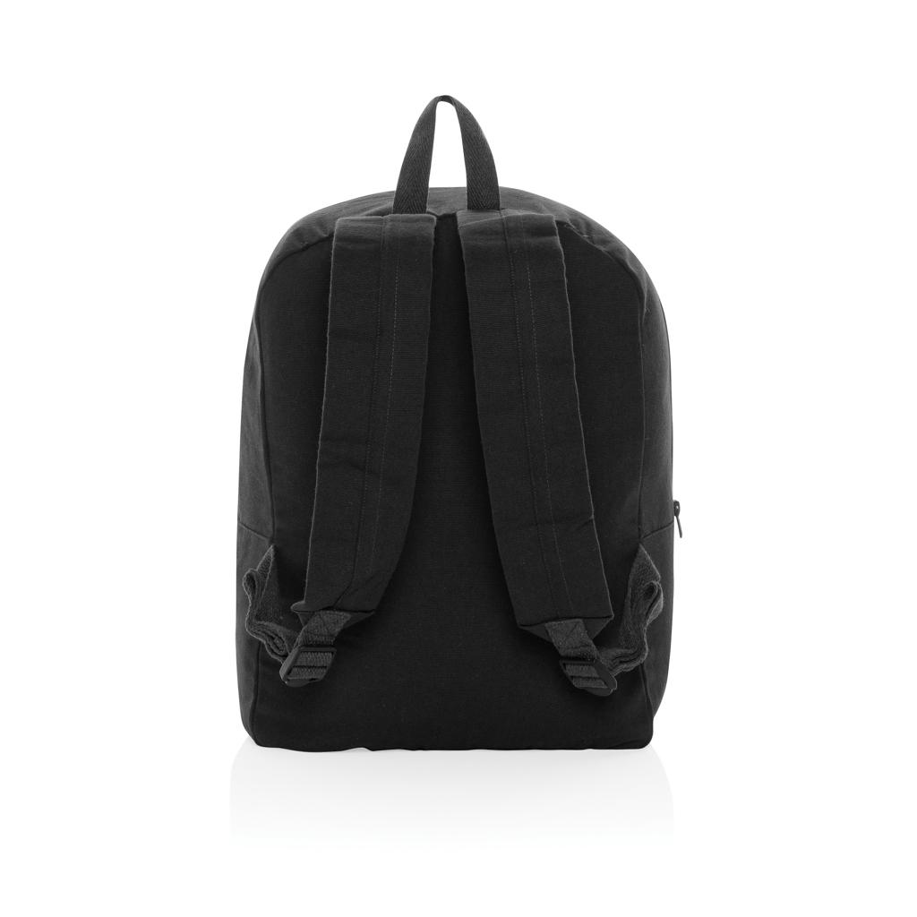Rucsac din pânză reciclată 285 gsm, necolorată Impact Aware™  black