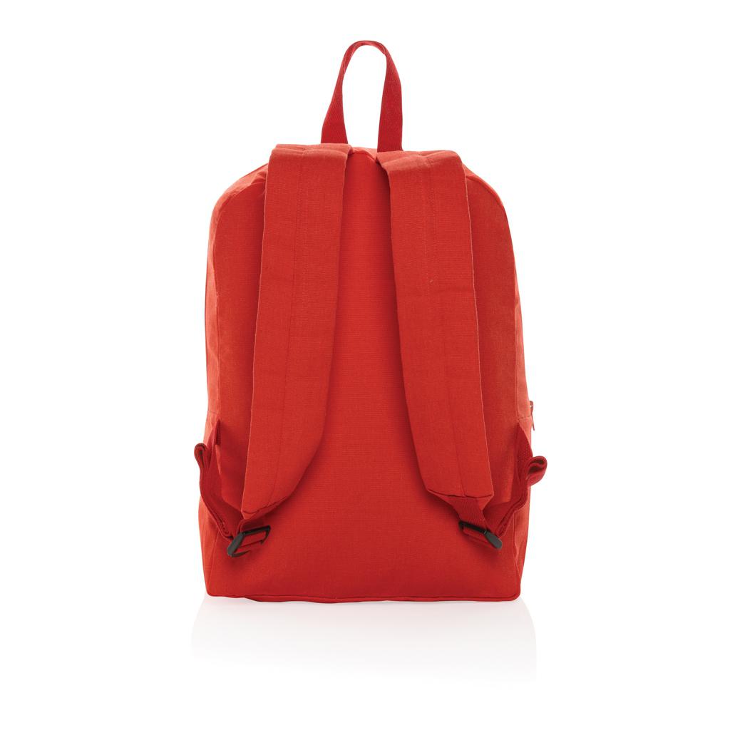 Rucsac din pânză reciclată 285 gsm Impact Aware™ luscious red