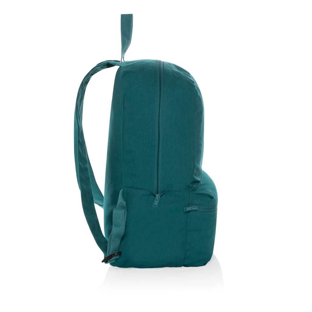 Rucsac din pânză reciclată 285 gsm Impact Aware™ verdigris