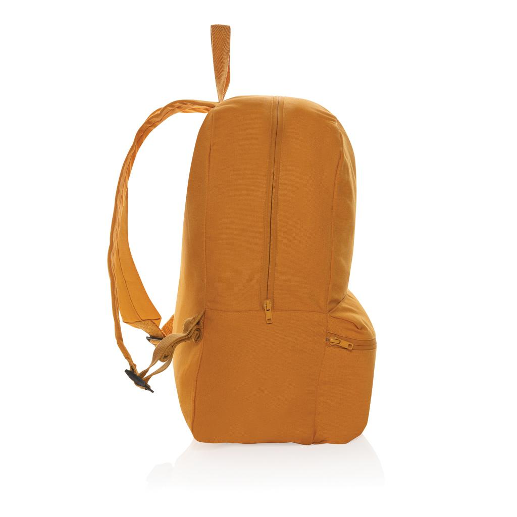 Rucsac din pânză reciclată 285 gsm Impact Aware™ sundial orange