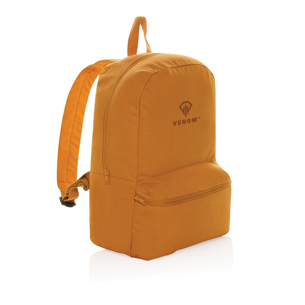 Rucsac din pânză reciclată 285 gsm Impact Aware™ sundial orange