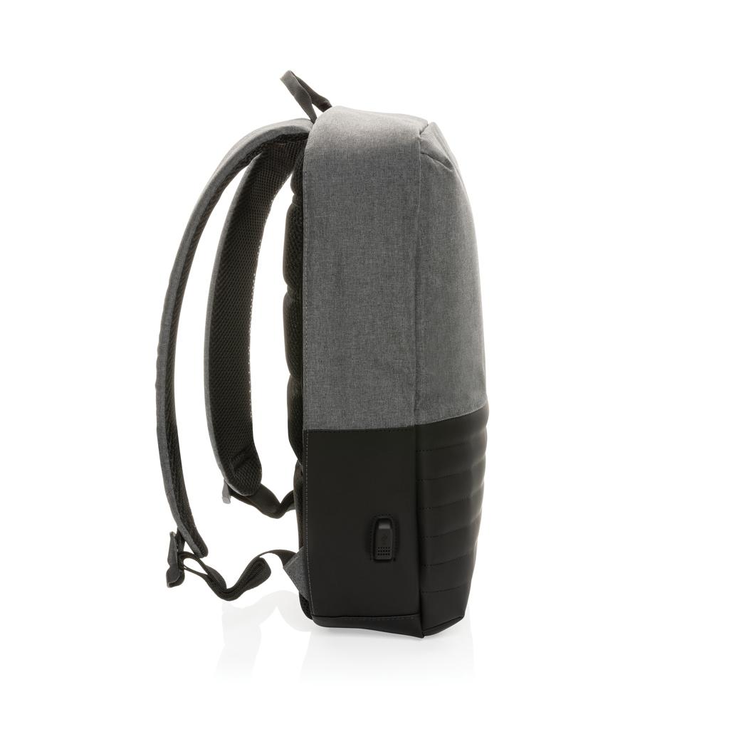 Rucsac anti-furt pentru laptop de 15'' cu protecție RFID Swiss Peak AWARE™ grey