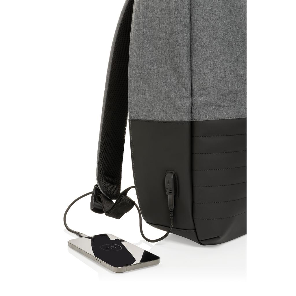 Rucsac anti-furt pentru laptop de 15'' cu protecție RFID Swiss Peak AWARE™ grey