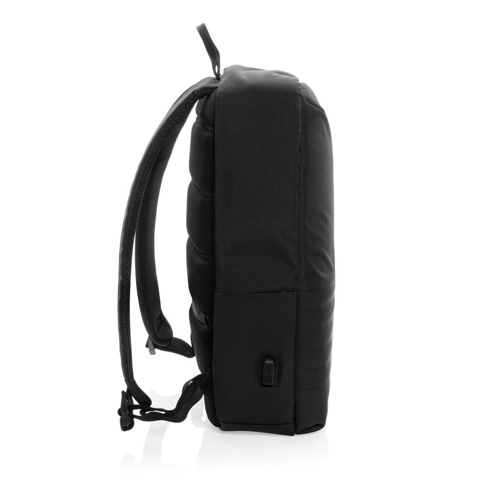 Rucsac anti-furt pentru laptop de 15'' cu protecție RFID Swiss Peak AWARE™ black