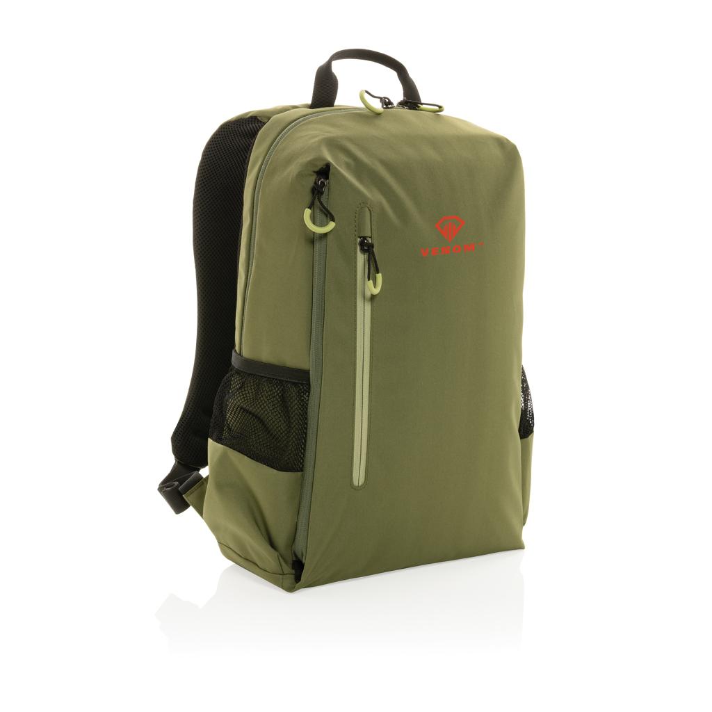 Rucsac pentru laptop de 15.6'  cu protecție RFID Impact AWARE™ Lima green