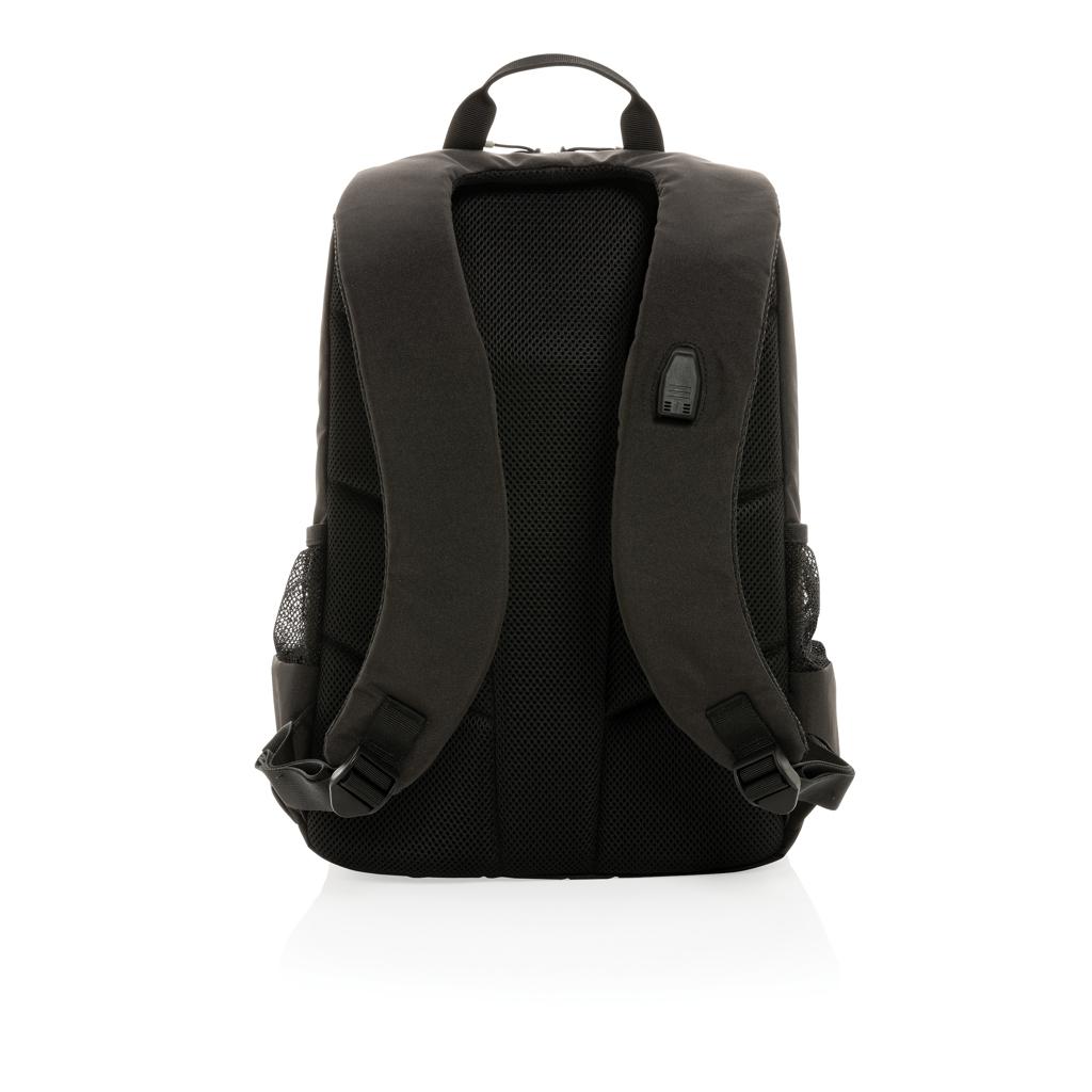 Rucsac pentru laptop de 15.6'  cu protecție RFID Impact AWARE™ Lima black