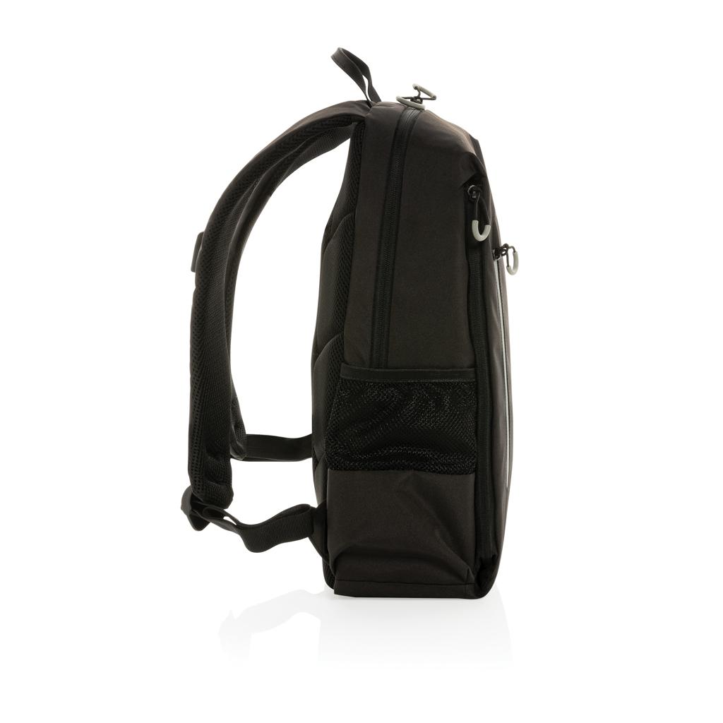 Rucsac pentru laptop de 15.6'  cu protecție RFID Impact AWARE™ Lima black