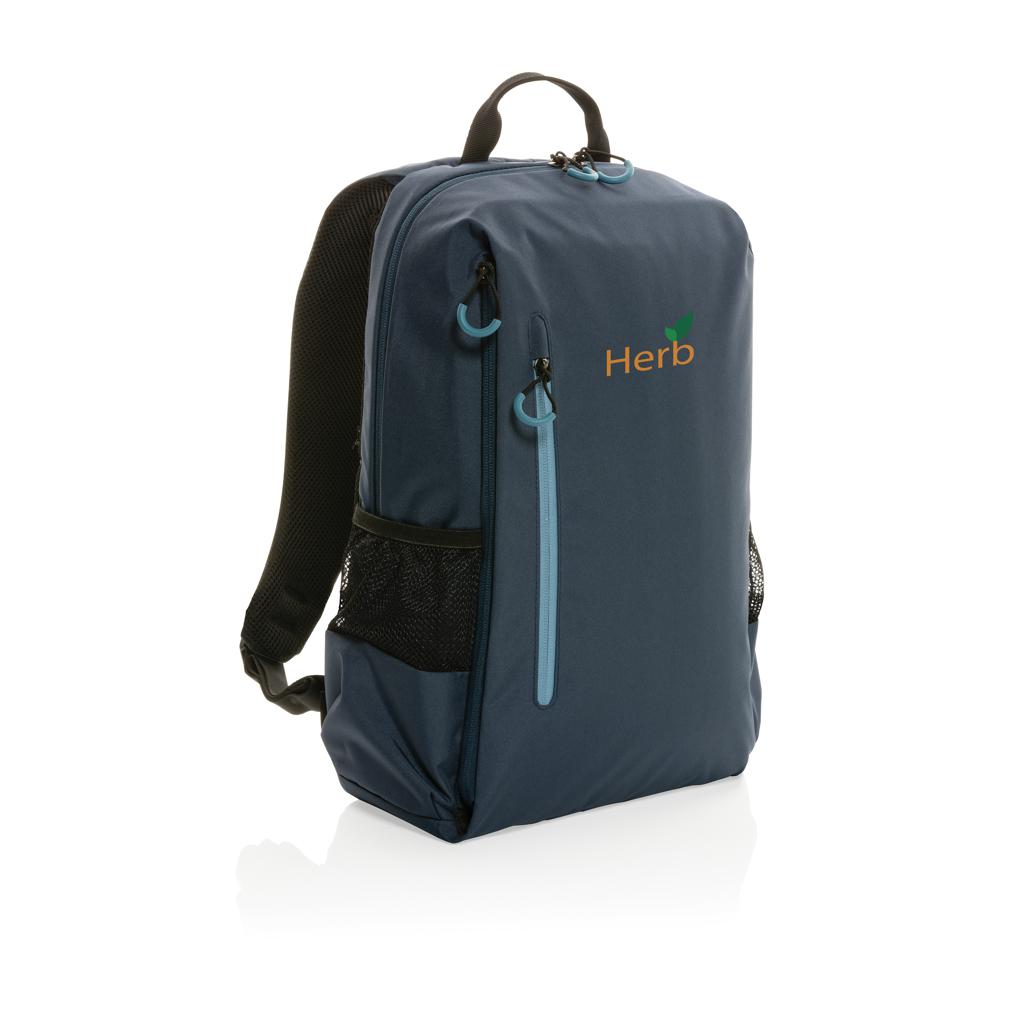 Rucsac pentru laptop de 15.6'  cu protecție RFID Impact AWARE™ Lima navy