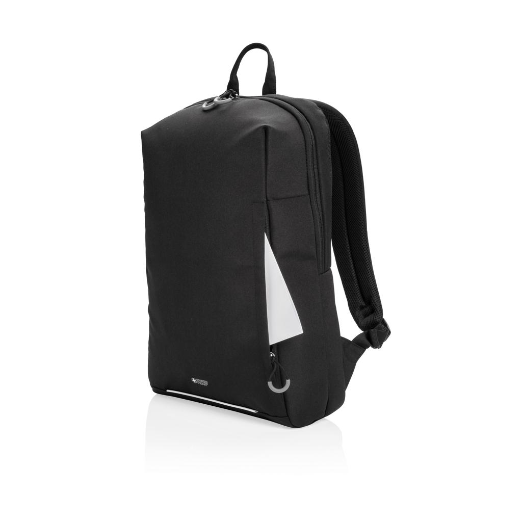 Rucsac pentru laptop cu protecție RFID și port USB A Swiss Peak AWARE™ black