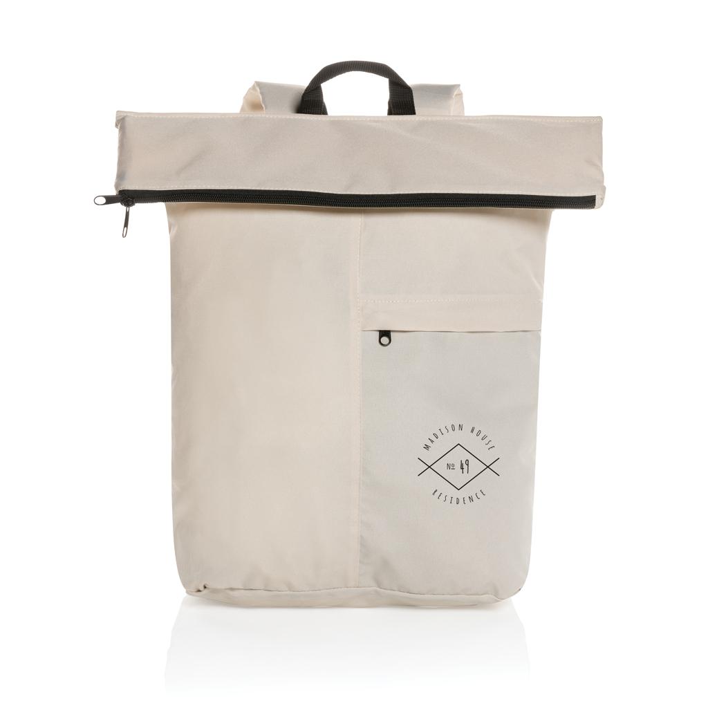 Rucsac pliabil ușor Dillon AWARE™ RPET off white