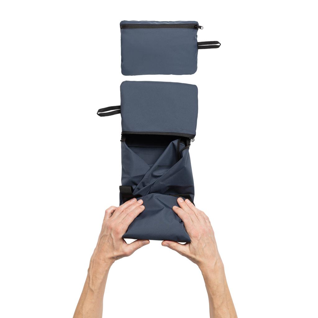 Geantă sport pliabilă Dillon AWARE™ RPET navy