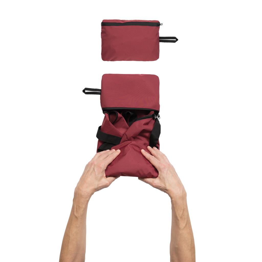 Geantă sport pliabilă Dillon AWARE™ RPET red