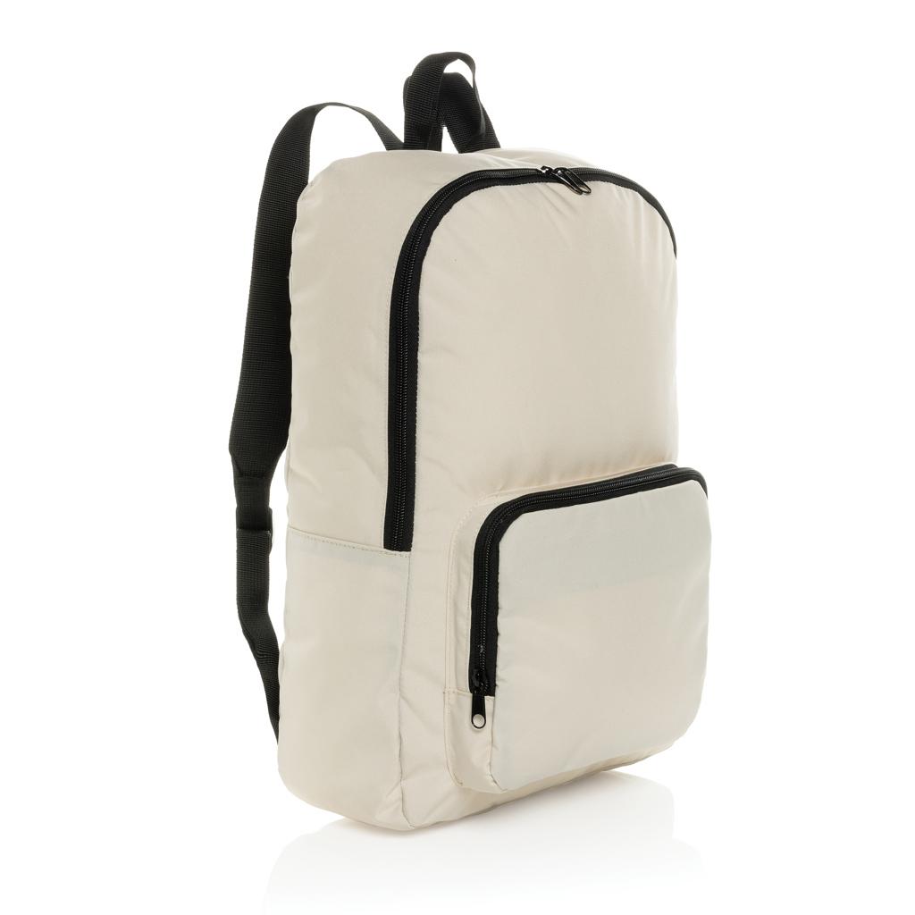 Rucsac clasic pliabil Dillon AWARE™ RPET off white