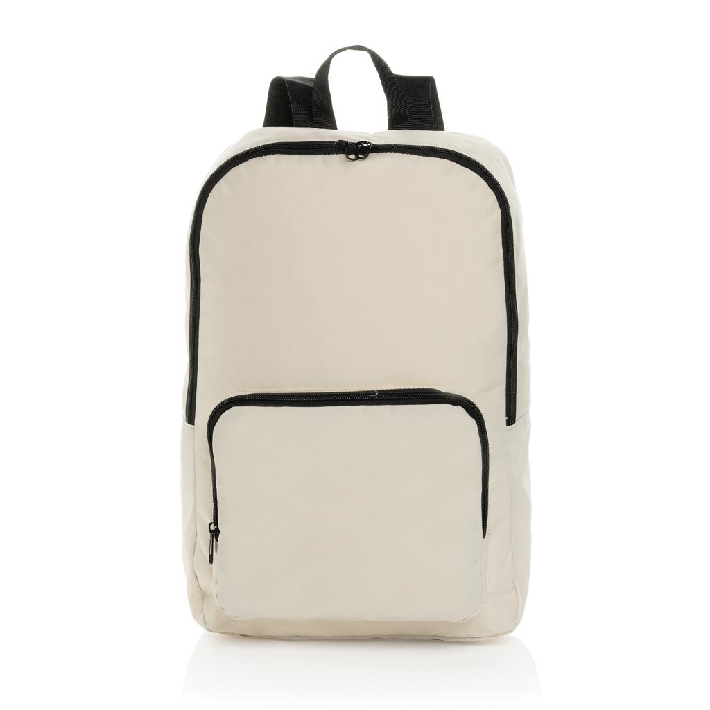 Rucsac clasic pliabil Dillon AWARE™ RPET off white
