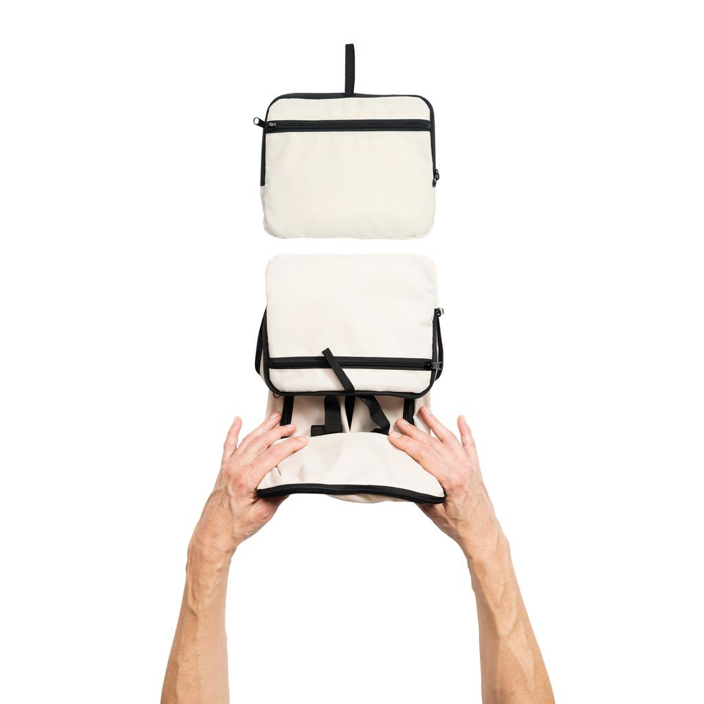 Rucsac clasic pliabil Dillon AWARE™ RPET off white
