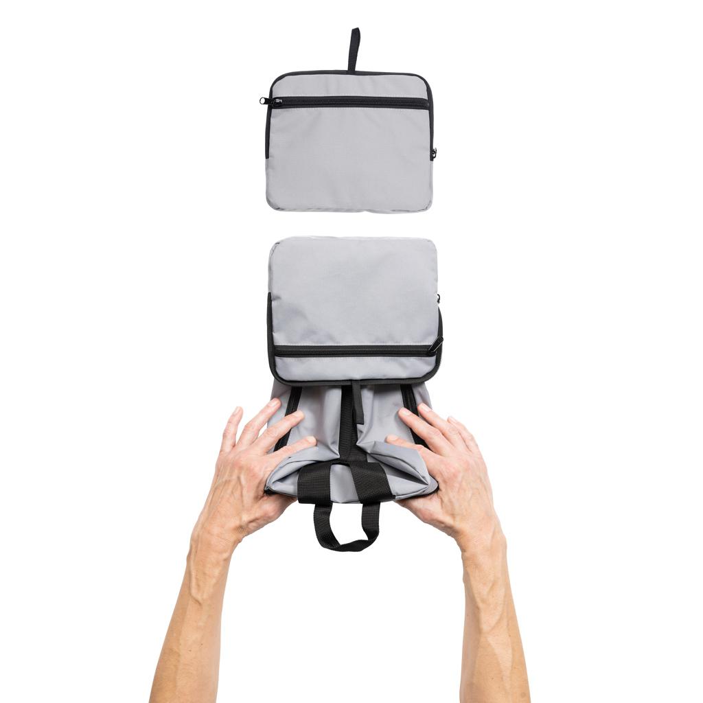 Rucsac clasic pliabil Dillon AWARE™ RPET grey