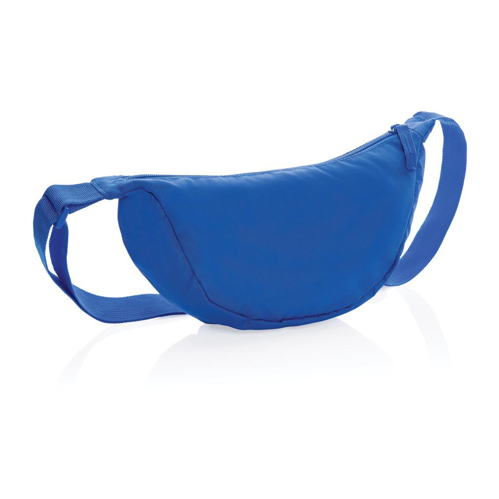 Geantă tip sling în formă de semilună Crescent AWARE™ RPET royal blue