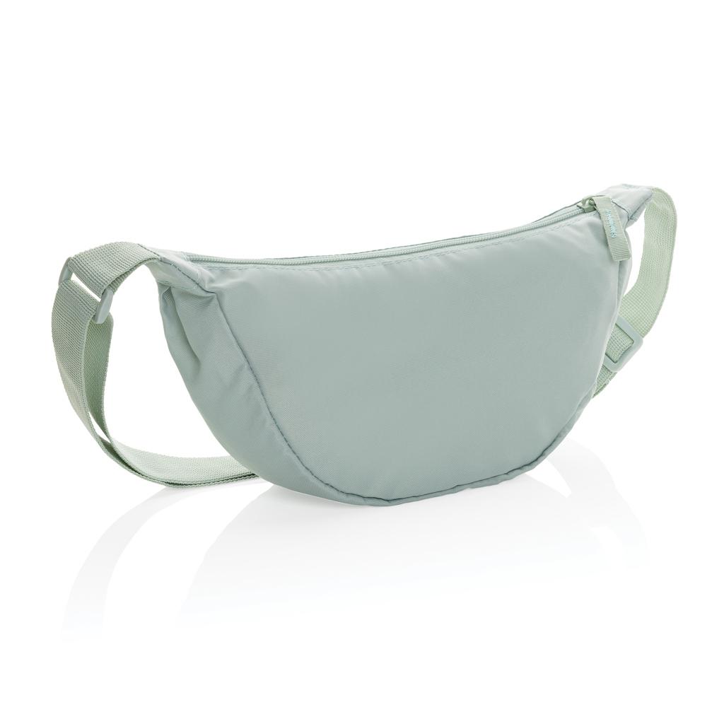 Geantă tip sling în formă de semilună Crescent AWARE™ RPET iceberg green