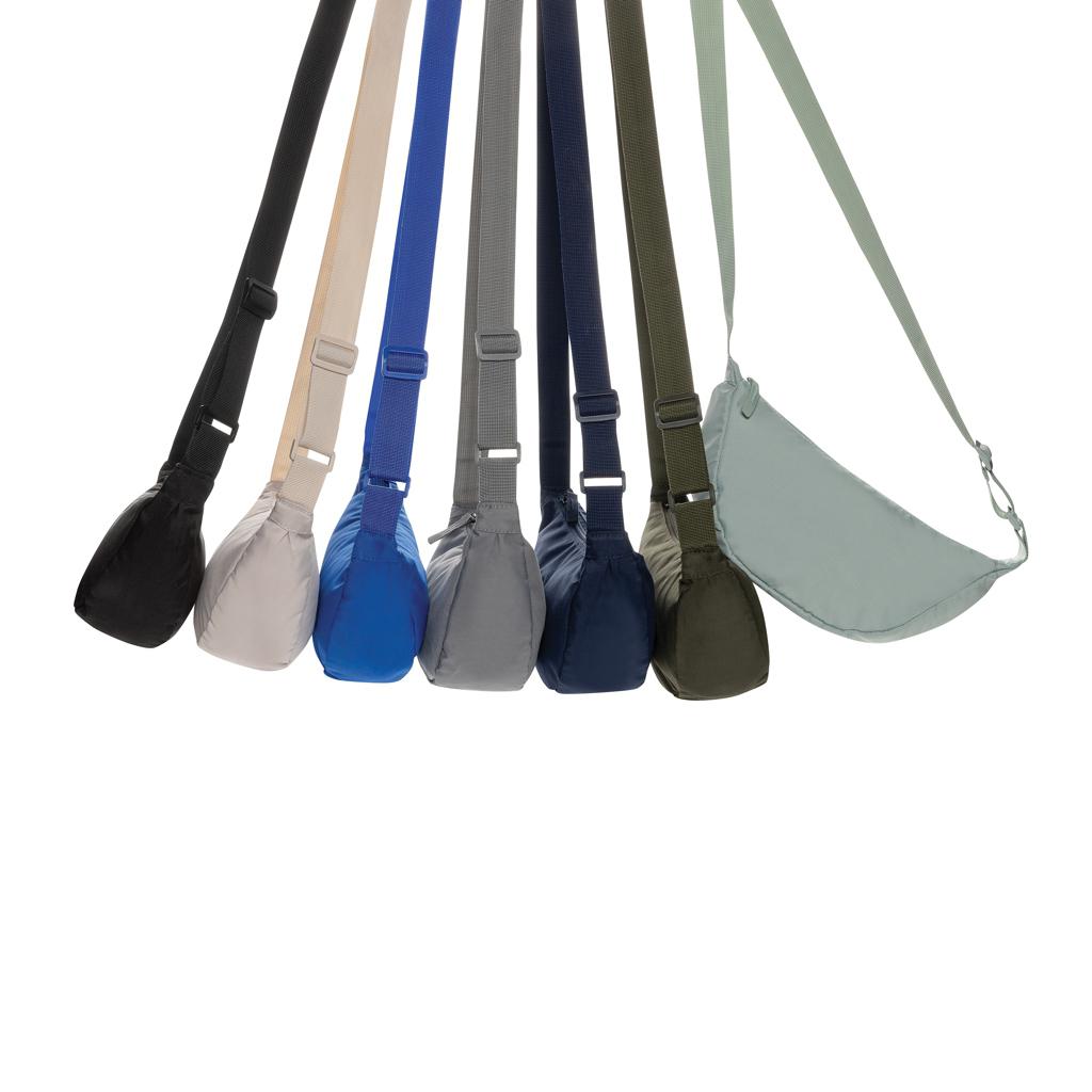 Geantă tip sling în formă de semilună Crescent AWARE™ RPET navy