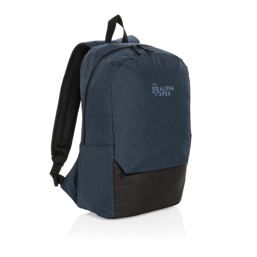 Rucsac de bază pentru laptop de 15.6 inch Kazu AWARE™ RPET blue