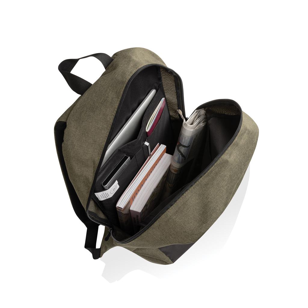 Rucsac de bază pentru laptop de 15.6 inch Kazu AWARE™ RPET green