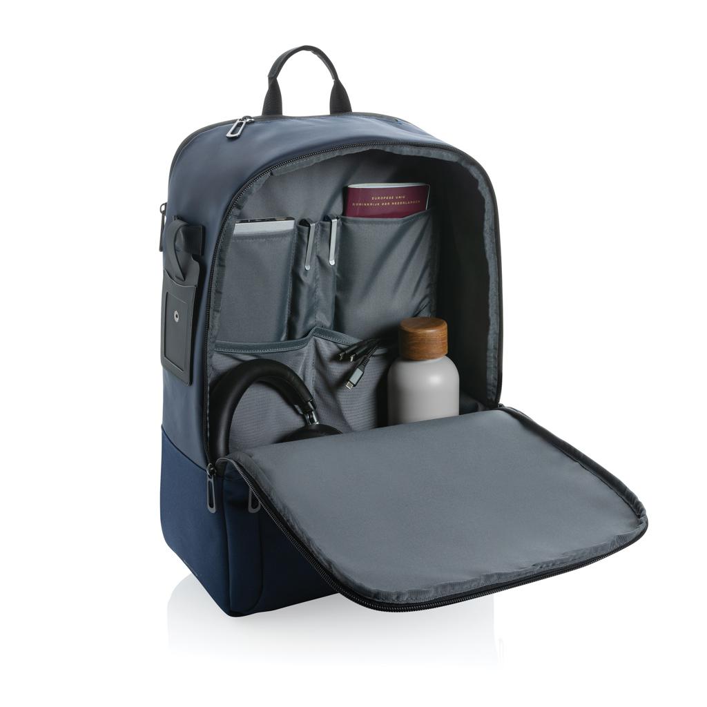 Rucsac deluxe pentru laptop de 15.6 inch Armond AWARE™ RPET navy