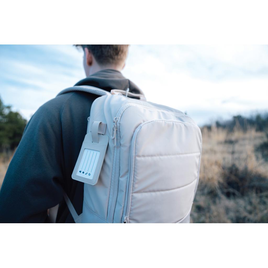 Rucsac deluxe pentru laptop de 15.6 inch Armond AWARE™ RPET beige