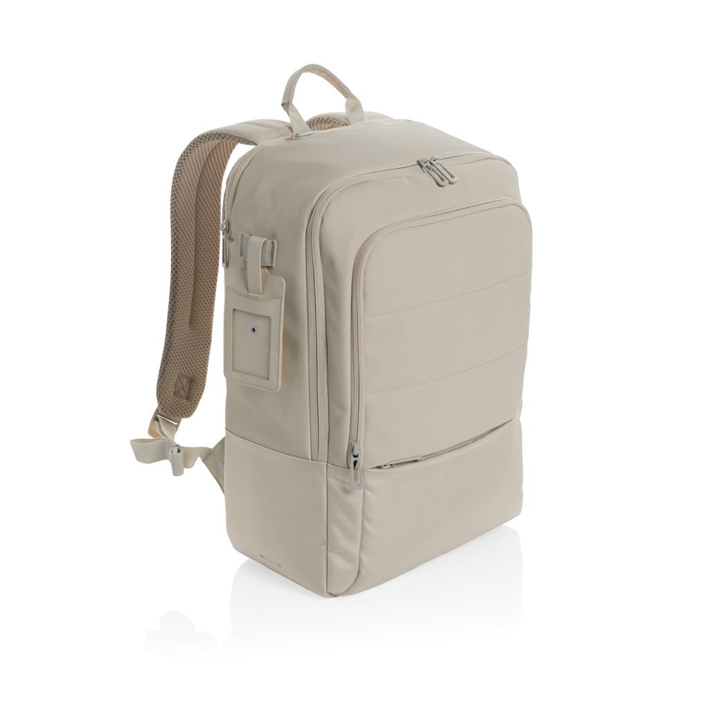 Rucsac deluxe pentru laptop de 15.6 inch Armond AWARE™ RPET beige