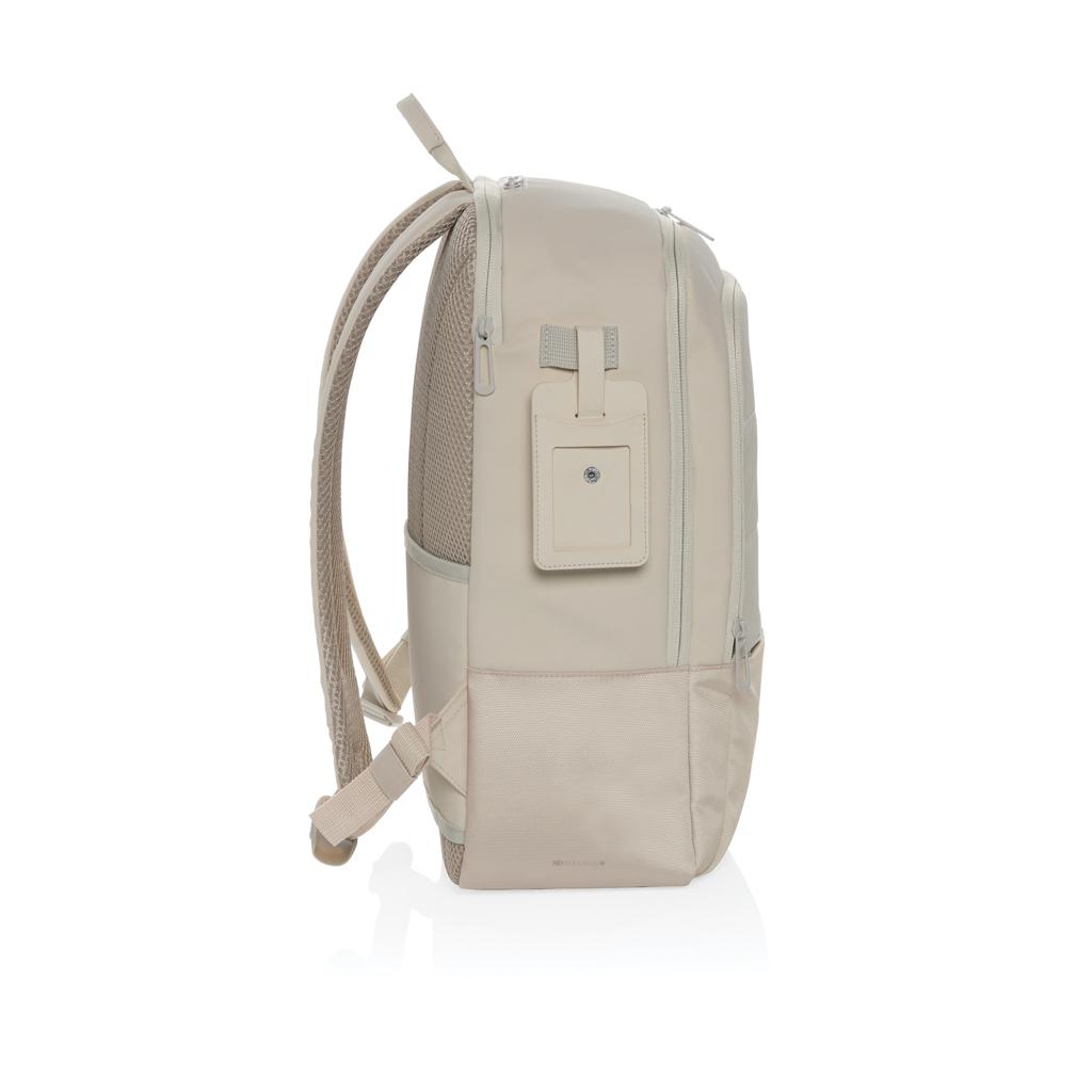 Rucsac deluxe pentru laptop de 15.6 inch Armond AWARE™ RPET beige