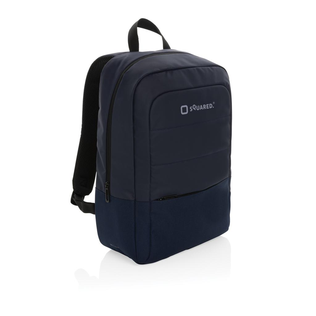 Rucsac standard pentru laptop de 15.6 inch Armond AWARE™ RPET navy