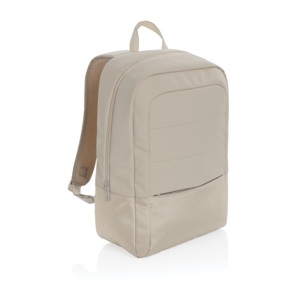 Rucsac standard pentru laptop de 15.6 inch Armond AWARE™ RPET beige