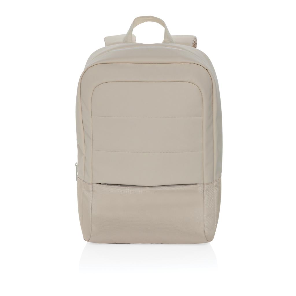 Rucsac standard pentru laptop de 15.6 inch Armond AWARE™ RPET beige