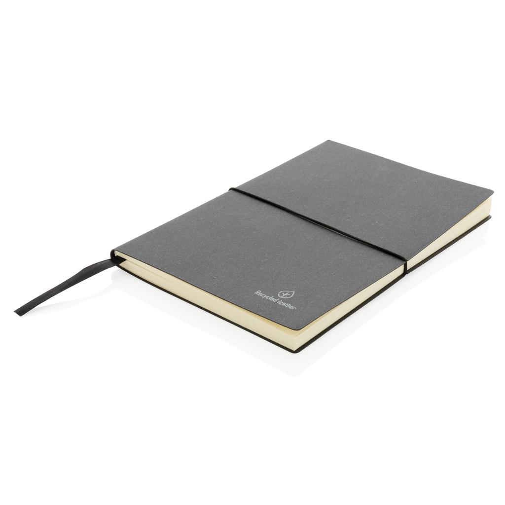 Carnet din piele reciclată A5 grey