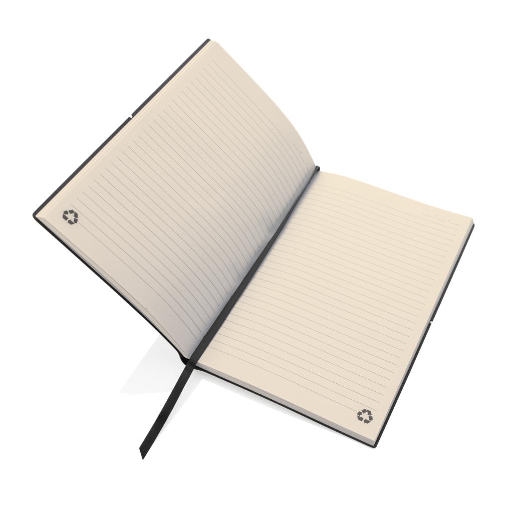 Carnet din piele reciclată A5 grey