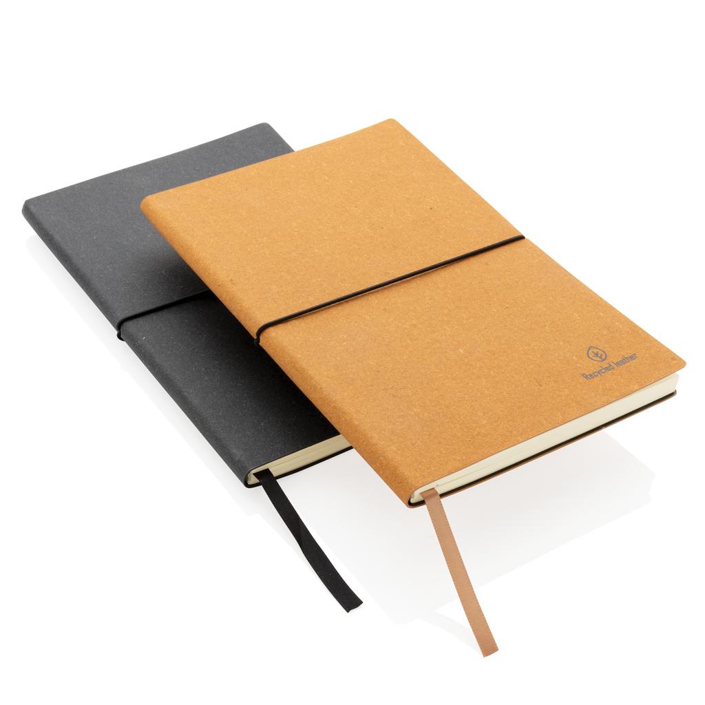 Carnet din piele reciclată A5 grey