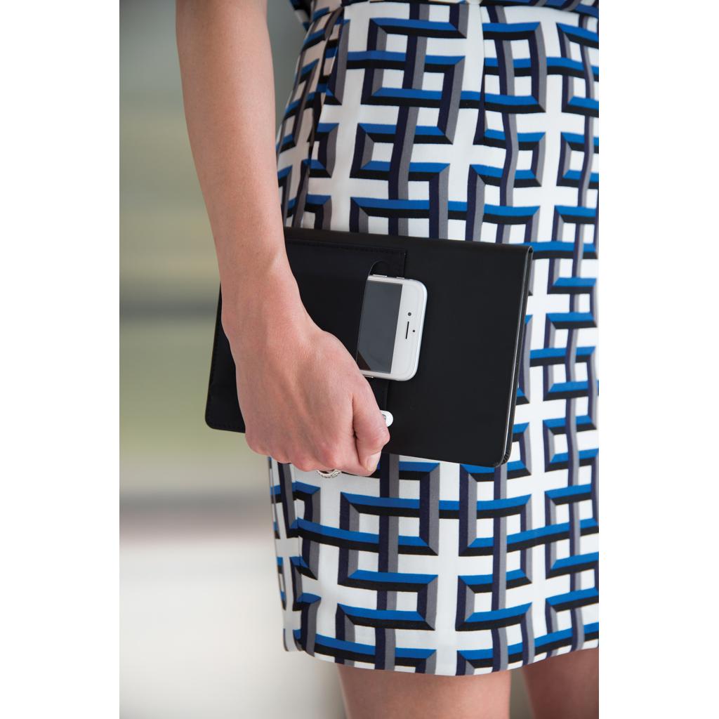 Carnet de notițe deluxe A5 cu buzunare inteligente black