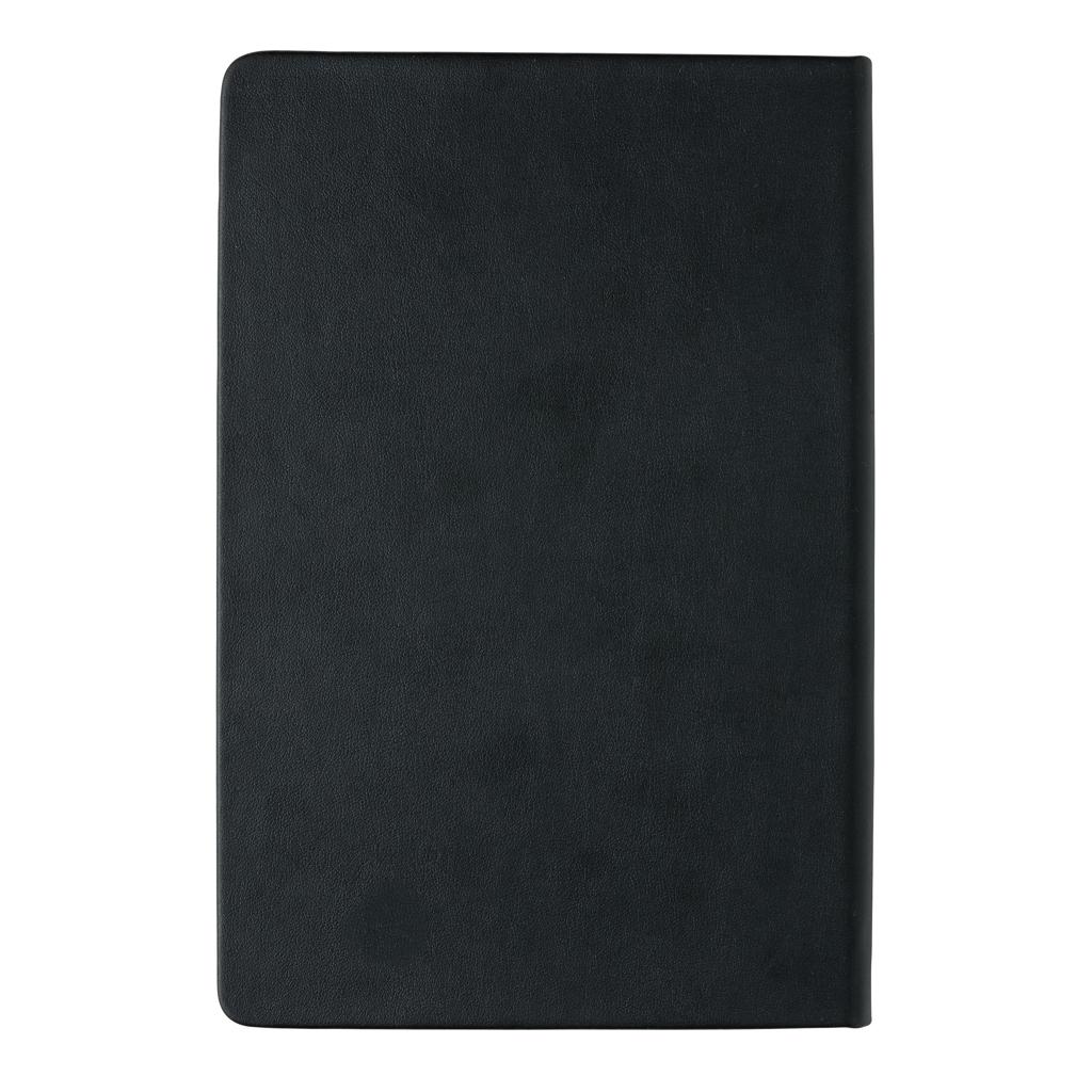 Carnet de notițe deluxe A5 cu buzunare inteligente black