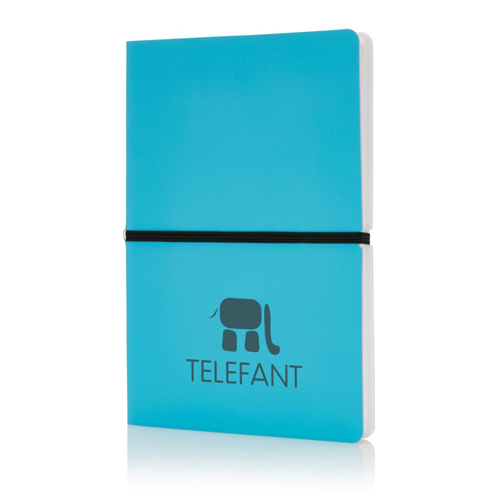 Carnet deluxe A5 cu copertă moale blue