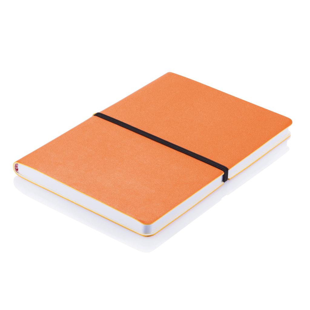 Carnet deluxe A5 cu copertă moale orange