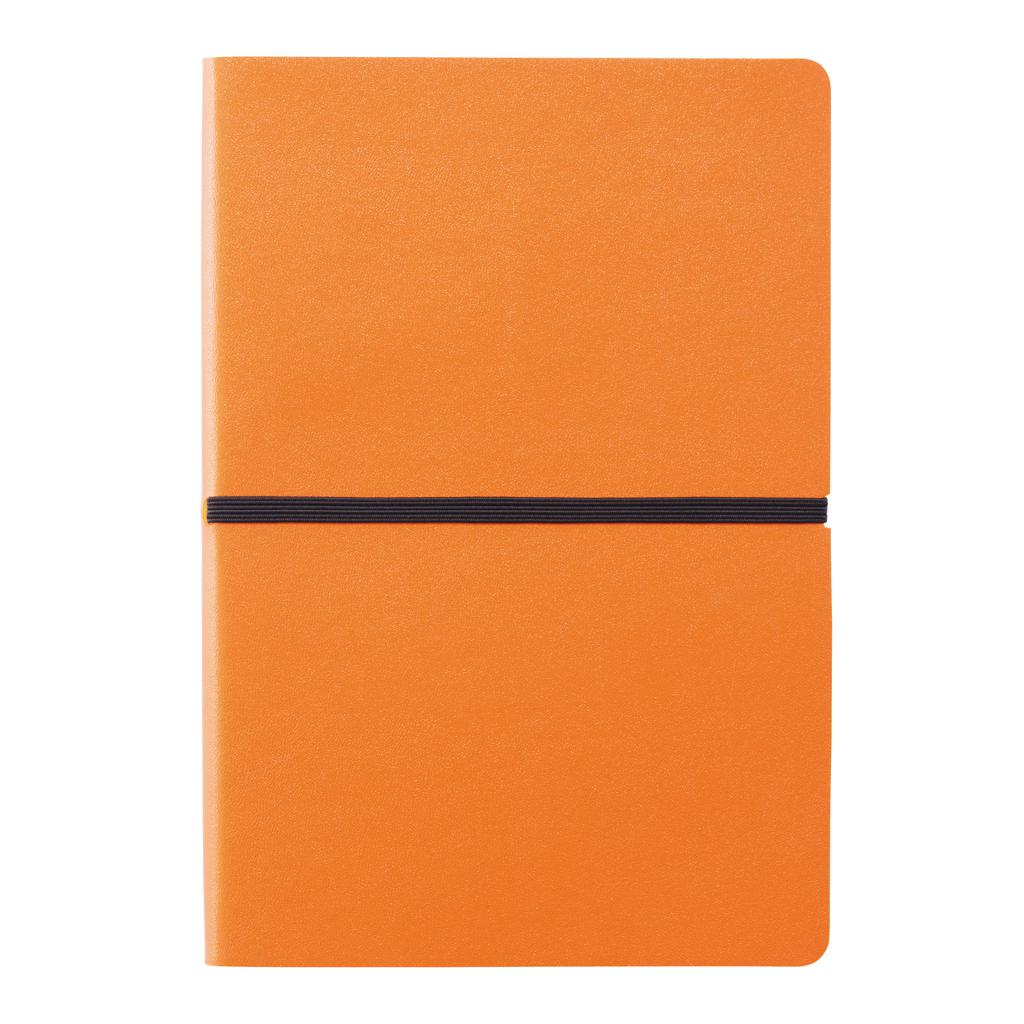 Carnet deluxe A5 cu copertă moale orange