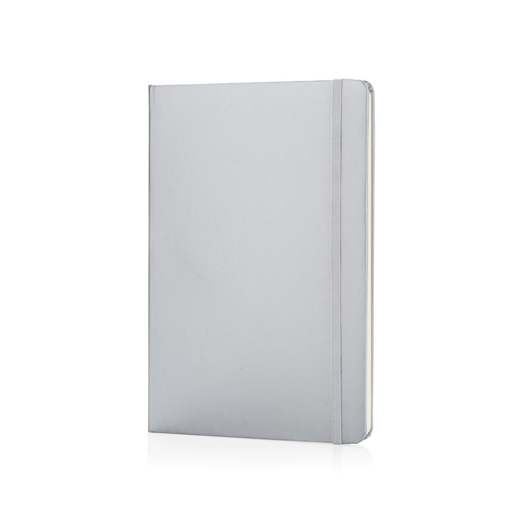 Carnet clasic cu copertă tare A5 silver