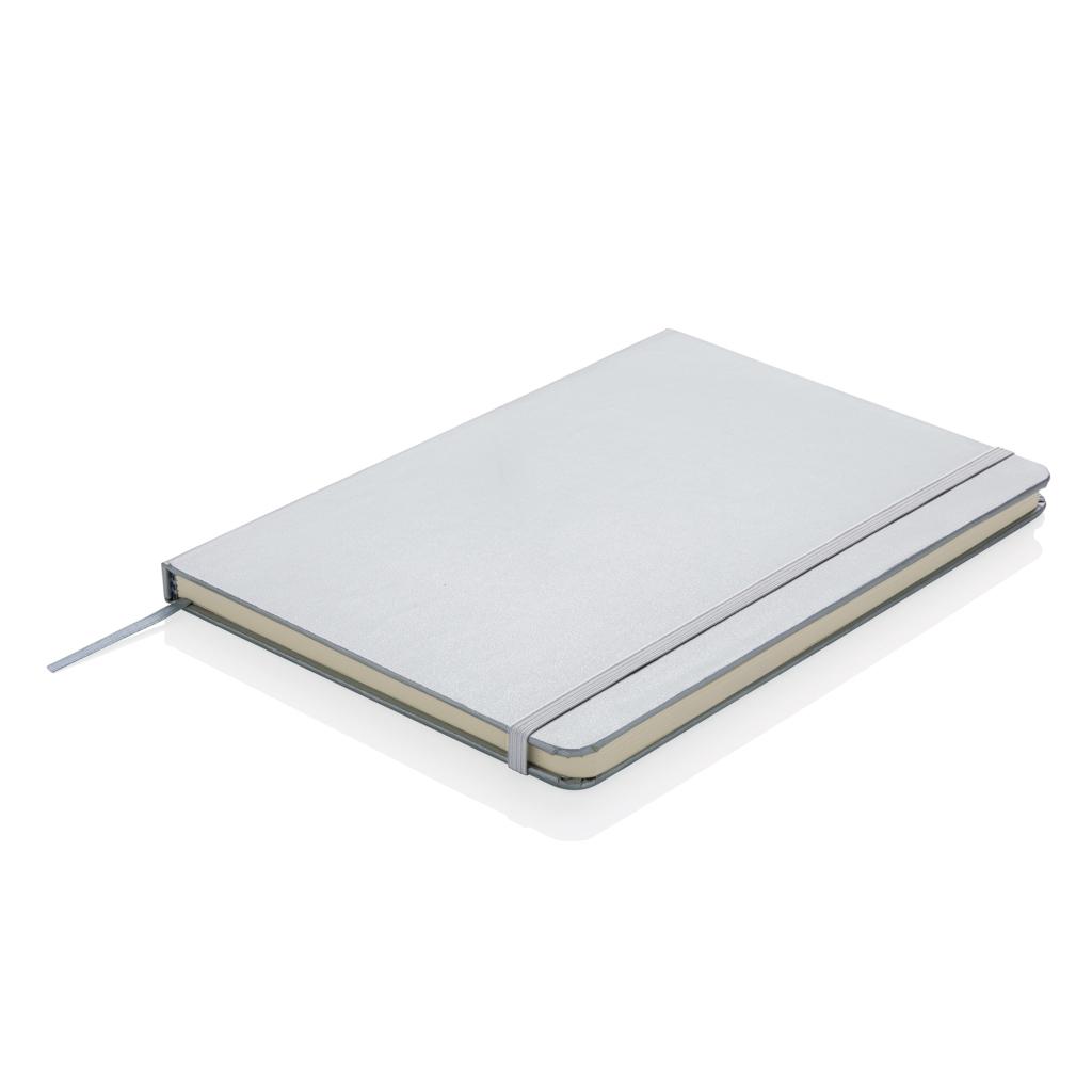 Carnet clasic cu copertă tare A5 silver