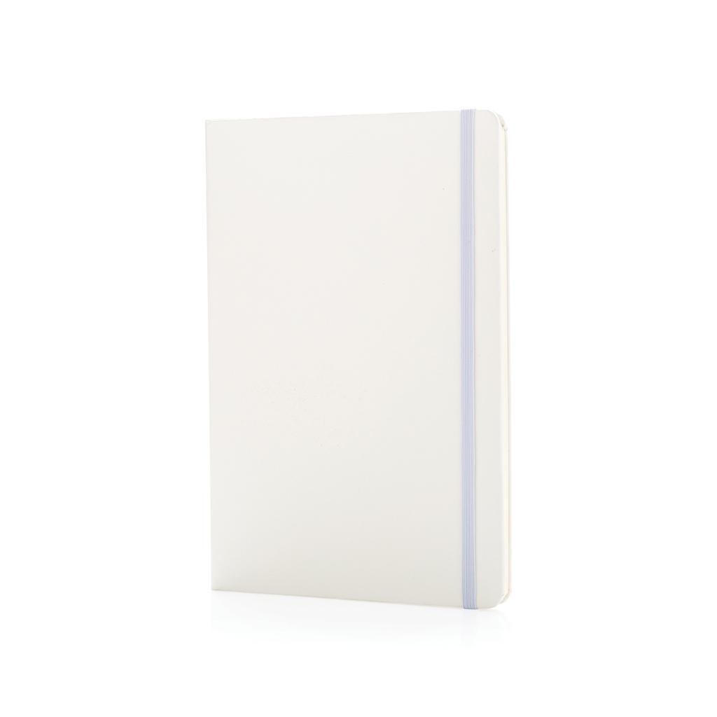 Carnet de schițe clasic cu copertă tare A5, pagini albe transparent