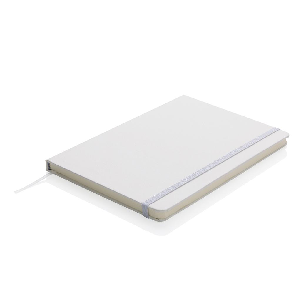 Carnet de schițe clasic cu copertă tare A5, pagini albe transparent