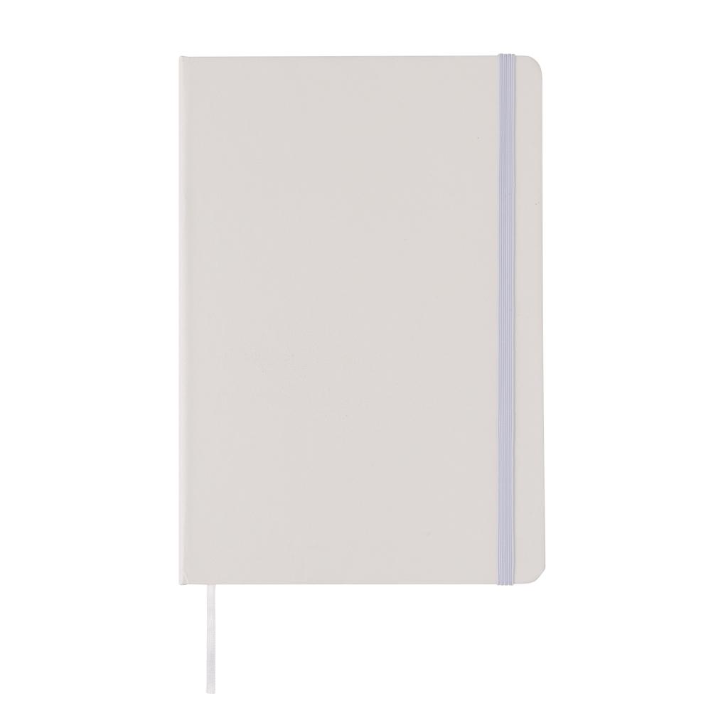 Carnet de schițe clasic cu copertă tare A5, pagini albe transparent